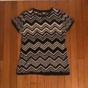 Missoni for Target Black and White Top